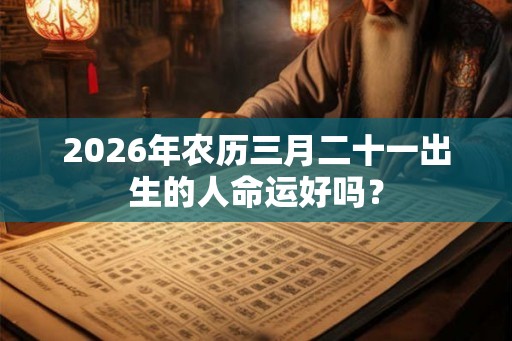 2026年农历三月二十一出生的人命运好吗? 2026年农历三月二十一出生的人命运好吗?
