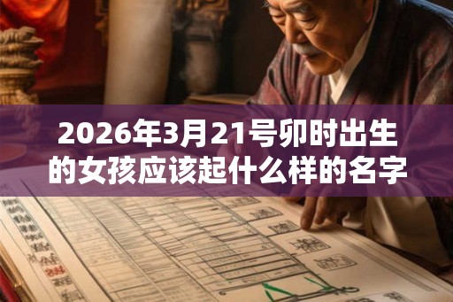 2026年3月21号卯时出生的女孩应该起什么样的名字 2026年3月21号卯时出生的女孩应该起什么样的名字