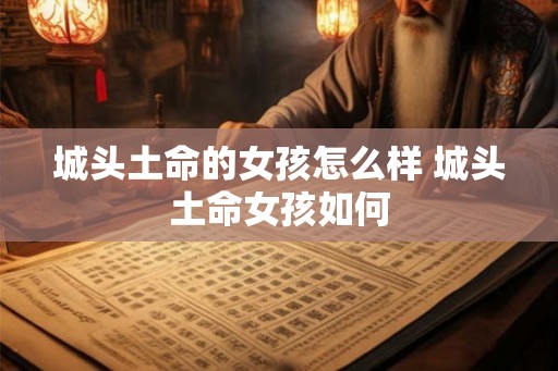 城头土命的女孩怎么样 城头土命女孩如何 城头土命的女孩怎么样 城头土命女孩如何