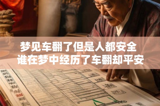 梦见车翻了但是人都安全 谁在梦中经历了车翻却平安无事