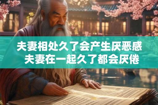 夫妻相处久了会产生厌恶感  夫妻在一起久了都会厌倦