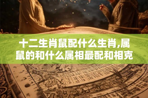 十二生肖鼠配什么生肖,属鼠的和什么属相最配和相克？