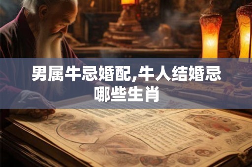 男属牛忌婚配,牛人结婚忌哪些生肖
