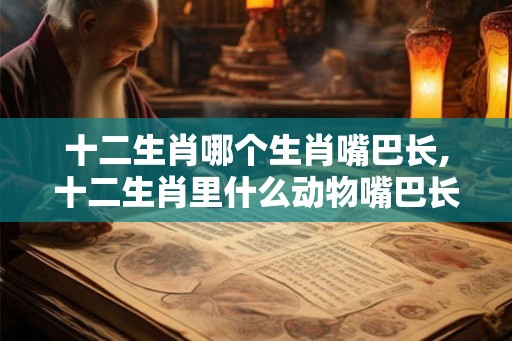 十二生肖哪个生肖嘴巴长,十二生肖里什么动物嘴巴长长