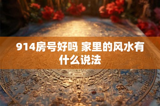 914房号好吗 家里的风水有什么说法