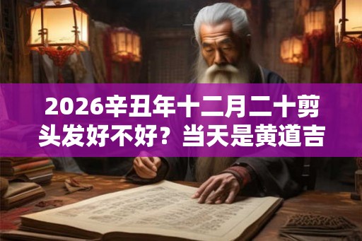 2026辛丑年十二月二十剪头发好不好？当天是黄道吉日吗？