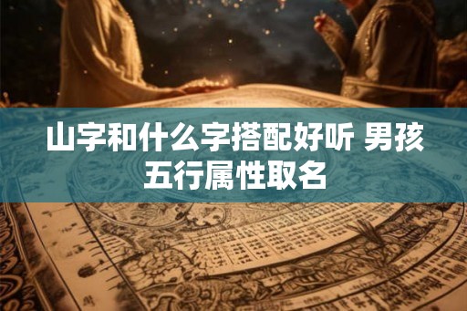 山字和什么字搭配好听 男孩五行属性取名