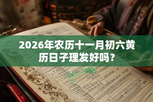 2026年农历十一月初六黄历日子理发好吗？