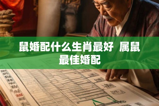 鼠婚配什么生肖最好 属鼠最佳婚配 鼠婚配什么生肖最好 属鼠最佳婚配