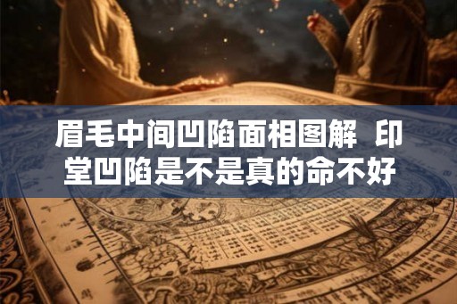 眉毛中间凹陷面相图解  印堂凹陷是不是真的命不好