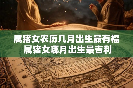 属猪女农历几月出生最有福 属猪女哪月出生最吉利