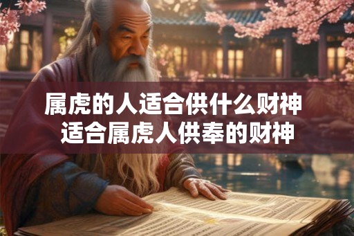 属虎的人适合供什么财神 适合属虎人供奉的财神