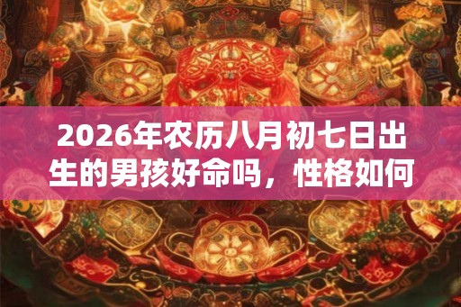 2026年农历八月初七日出生的男孩好命吗,性格如何? 2026年农历八月初七日出生的男孩好命吗,性格如何?