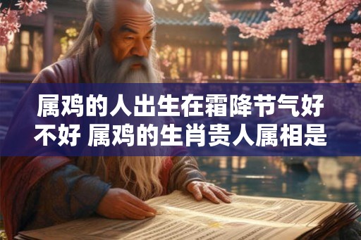 属鸡的人出生在霜降节气好不好 属鸡的生肖贵人属相是谁