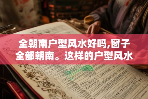 全朝南户型风水好吗,窗子全部朝南。这样的户型风水好吗? 全朝南户型风水好吗,窗子全部朝南。这样的户型风水好吗?