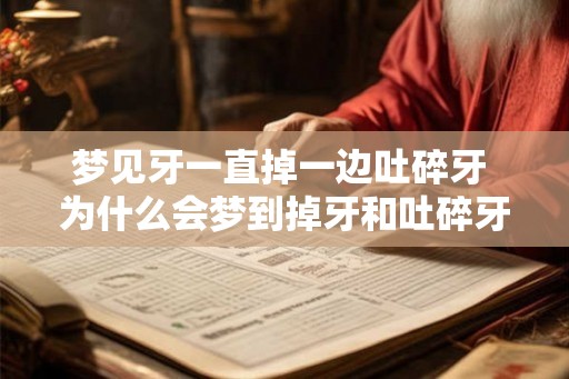 梦见牙一直掉一边吐碎牙 为什么会梦到掉牙和吐碎牙 梦见牙一直掉一边吐碎牙 为什么会梦到掉牙和吐碎牙