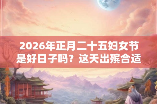 2026年正月二十五妇女节是好日子吗?这天出殡合适吗? 2026年正月二十五妇女节是好日子吗?这天出殡合适吗?