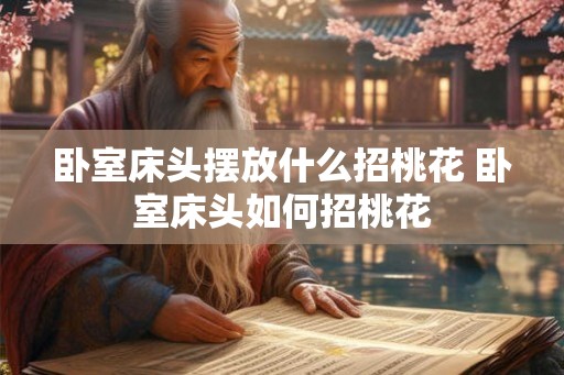 卧室床头摆放什么招桃花 卧室床头如何招桃花