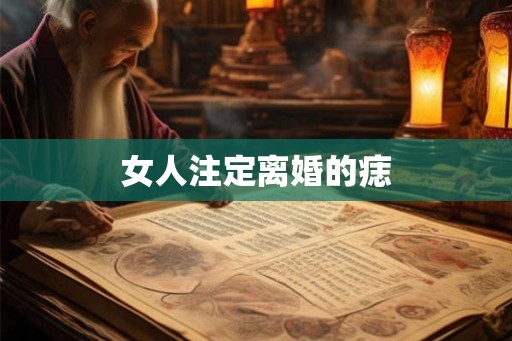 女人注定离婚的痣 女人注定离婚的痣