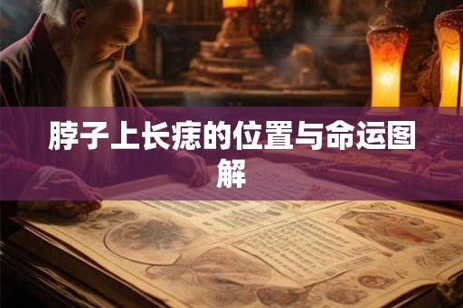 脖子上长痣的位置与命运图解