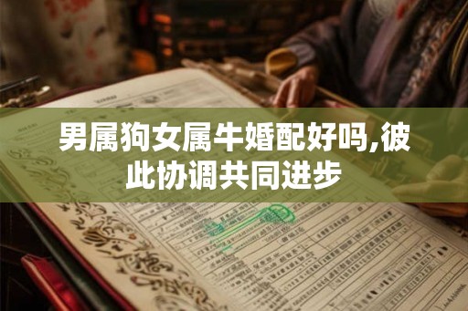 男属狗女属牛婚配好吗,彼此协调共同进步