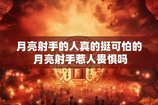月亮射手的人真的挺可怕的 月亮射手惹人畏惧吗