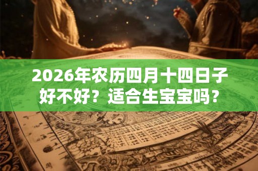 2026年农历四月十四日子好不好？适合生宝宝吗？