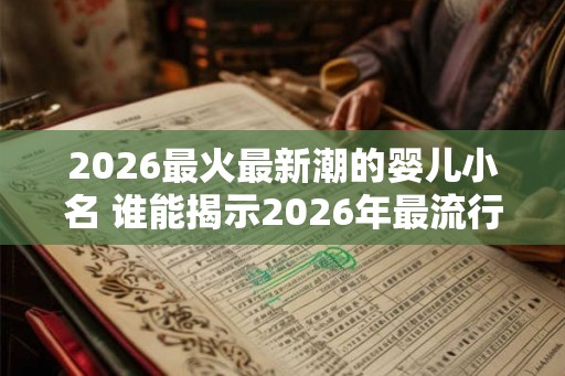 2026最火最新潮的婴儿小名 谁能揭示2026年最流行的婴儿小名