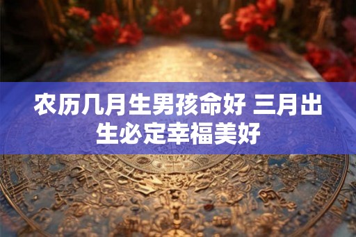 农历几月生男孩命好 三月出生必定幸福美好 农历几月生男孩命好 三月出生必定幸福美好