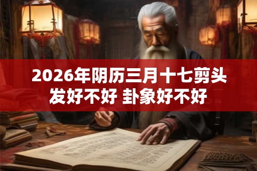 2026年阴历三月十七剪头发好不好 卦象好不好