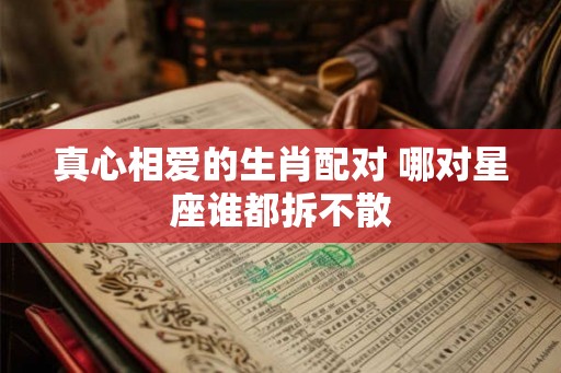 真心相爱的生肖配对 哪对星座谁都拆不散