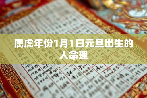 属虎年份1月1日元旦出生的人命理