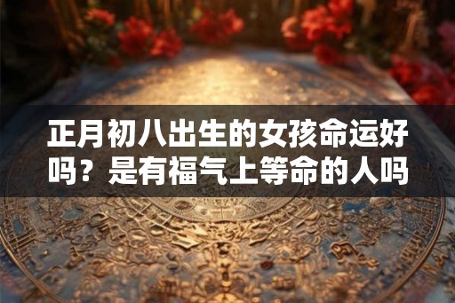正月初八出生的女孩命运好吗？是有福气上等命的人吗？