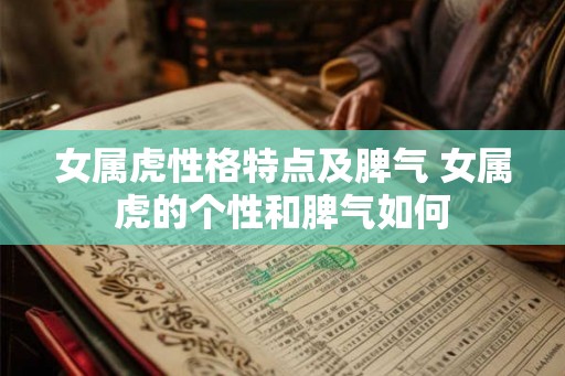 女属虎性格特点及脾气 女属虎的个性和脾气如何