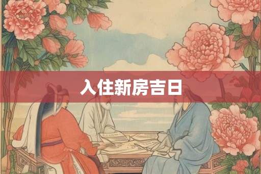入住新房吉日