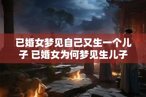 已婚女梦见自己又生一个儿子 已婚女为何梦见生儿子 已婚女梦见自己又生一个儿子 已婚女为何梦见生儿子