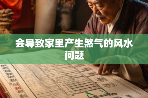 会导致家里产生煞气的风水问题