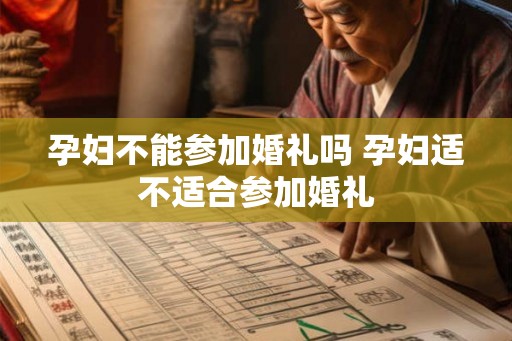 孕妇不能参加婚礼吗 孕妇适不适合参加婚礼