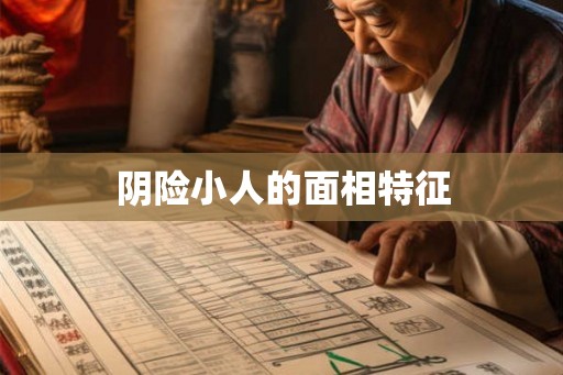 阴险小人的面相特征