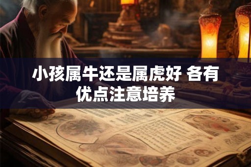 小孩属牛还是属虎好 各有优点注意培养