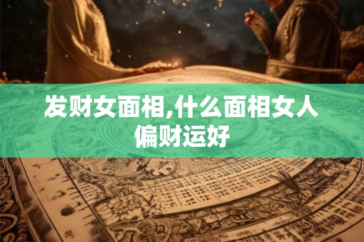 发财女面相,什么面相女人偏财运好 发财女面相,什么面相女人偏财运好