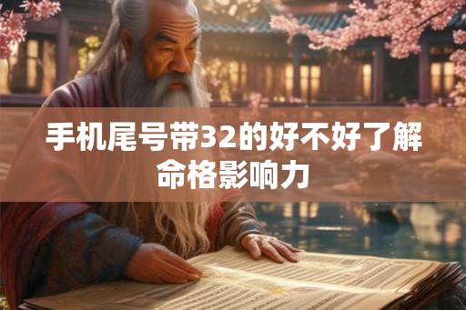 手机尾号带32的好不好了解命格影响力 手机尾号带32的好不好了解命格影响力