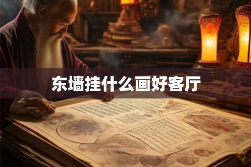 东墙挂什么画好客厅