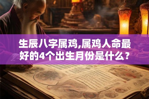 生辰八字属鸡,属鸡人命最好的4个出生月份是什么？