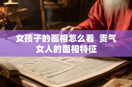 女孩子的面相怎么看  贵气女人的面相特征