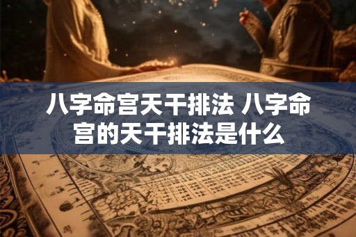 八字命宫天干排法 八字命宫的天干排法是什么