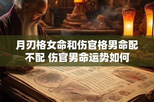 月刃格女命和伤官格男命配不配 伤官男命运势如何