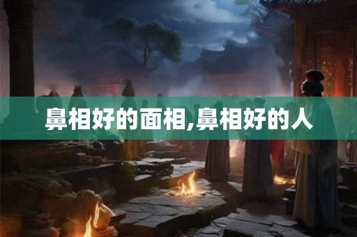 鼻相好的面相,鼻相好的人