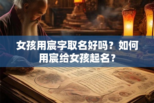 女孩用宸字取名好吗？如何用宸给女孩起名？