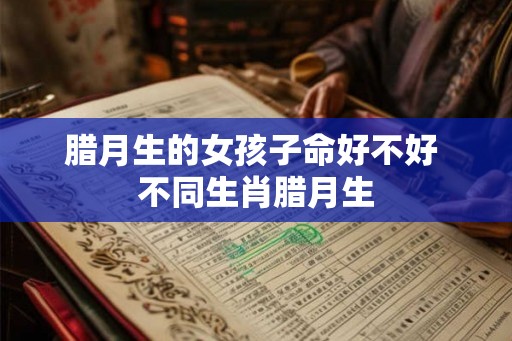腊月生的女孩子命好不好 不同生肖腊月生
